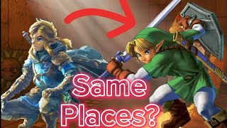 Ocarina of Time areas in Tears of the Kingdom?!