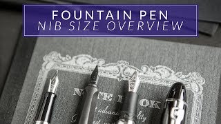 Japanese vs Western Fountain Pen Nibs - The Goulet Pen Company