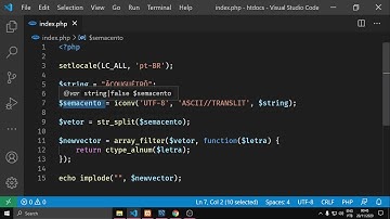 Removendo Acentos de Strings (PHP)