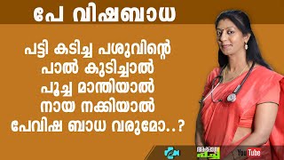 പേ വിഷബാധയെപ്പറ്റി അറിയേണ്ടതെല്ലാം | Rabies Symptoms and Treatment @arogyapacha