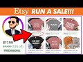 How to Run a Sale on Etsy! (🔥Increase CTR & Conversion Rate)