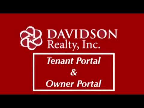 Davidson Property Management Tenant & Owner Portals