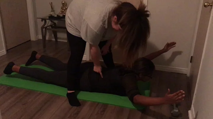 Home care exercises you can do at home// Back Musc...