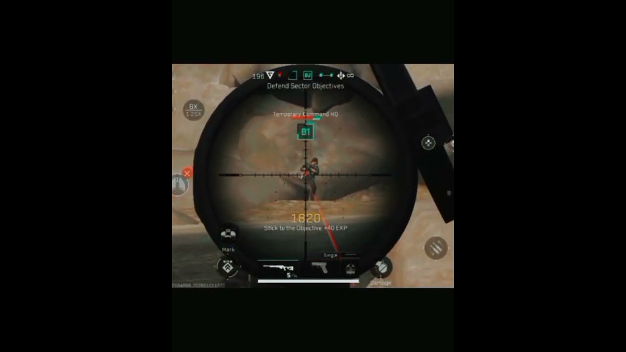 A Sniping Gameplay Video In Delta Force! 