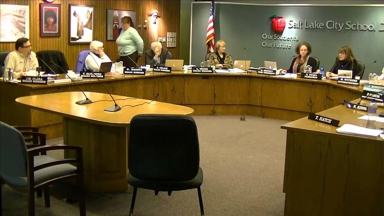 Attacking the Messenger: Salt Lake City School Board Meeting