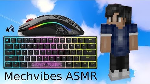 Smooth Keyboard + Mouse Sounds [ Mechvibes ] ASMR