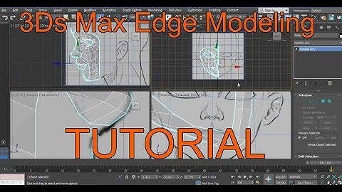 3Ds Max Edge Modeling Tutorial