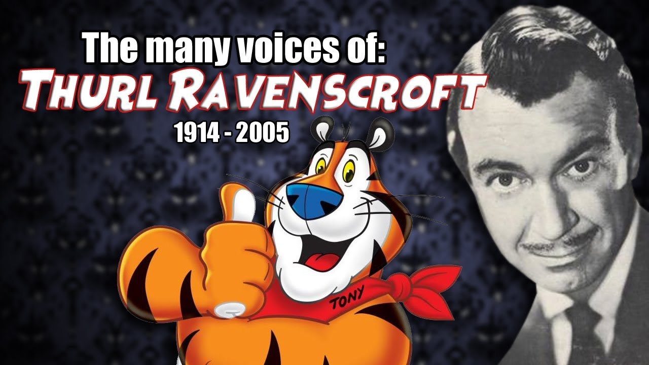 Many Voices of Thurl Ravenscroft (Animated Tribute Tony the Tiger