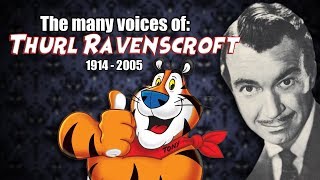 Many Voices of Thurl Ravenscroft (Animated Tribute - Tony the Tiger - Disneyland)
