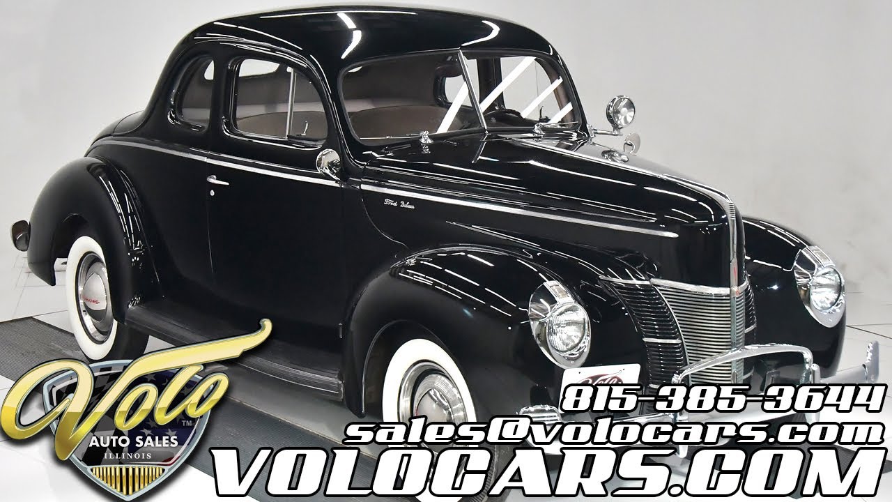 1940 Ford Deluxe for sale at Volo Auto Museum (V20047) - YouTube