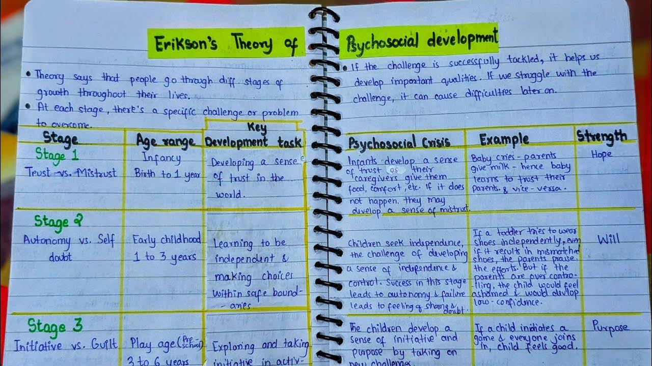 erickson-s-theory-of-psychosocial-development-b-ed-notes-youtube