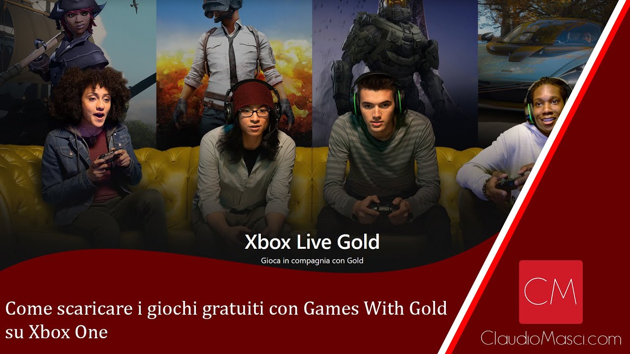 Come scaricare i giochi gratuiti con Games With Gold su Xbox One - YouTube