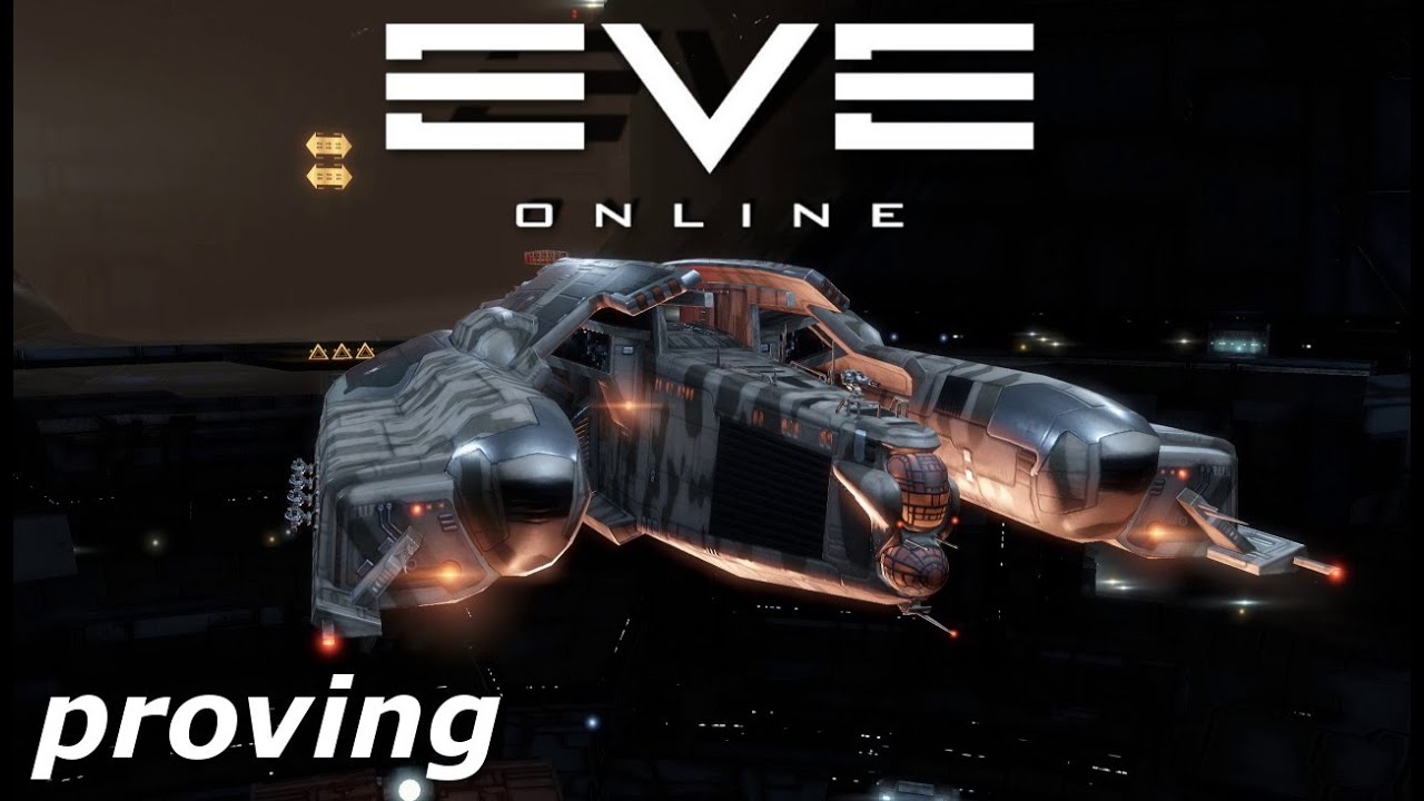 EVE Online first proving grounds YouTube