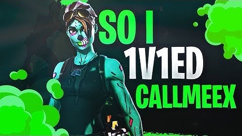 So i 1v1ed CallMeEx (owner of chronic)