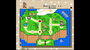 [SMW Hack - JUMP (Janked Up Mario Party)] 1-Final(N): Bastion in Blue