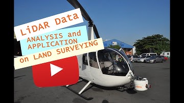 LiDAR Data Analysis and Application on LAND SURVEYING