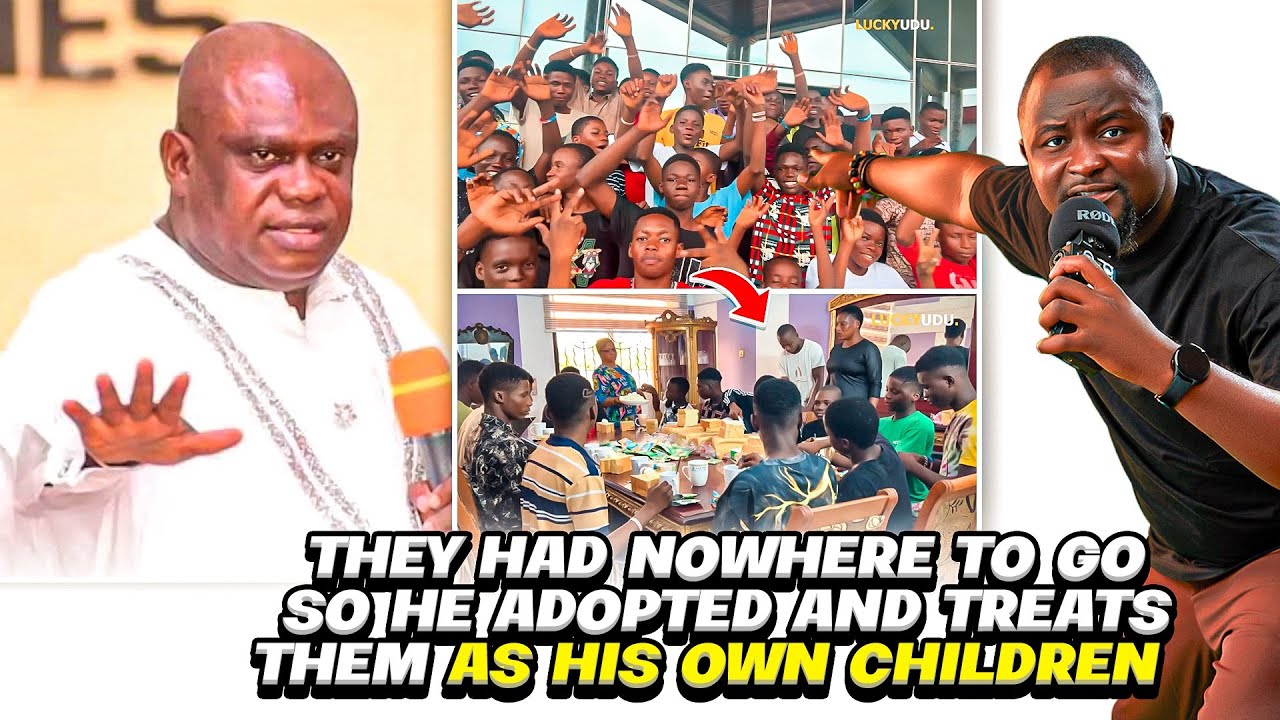This billionaire pastor has five hundred children