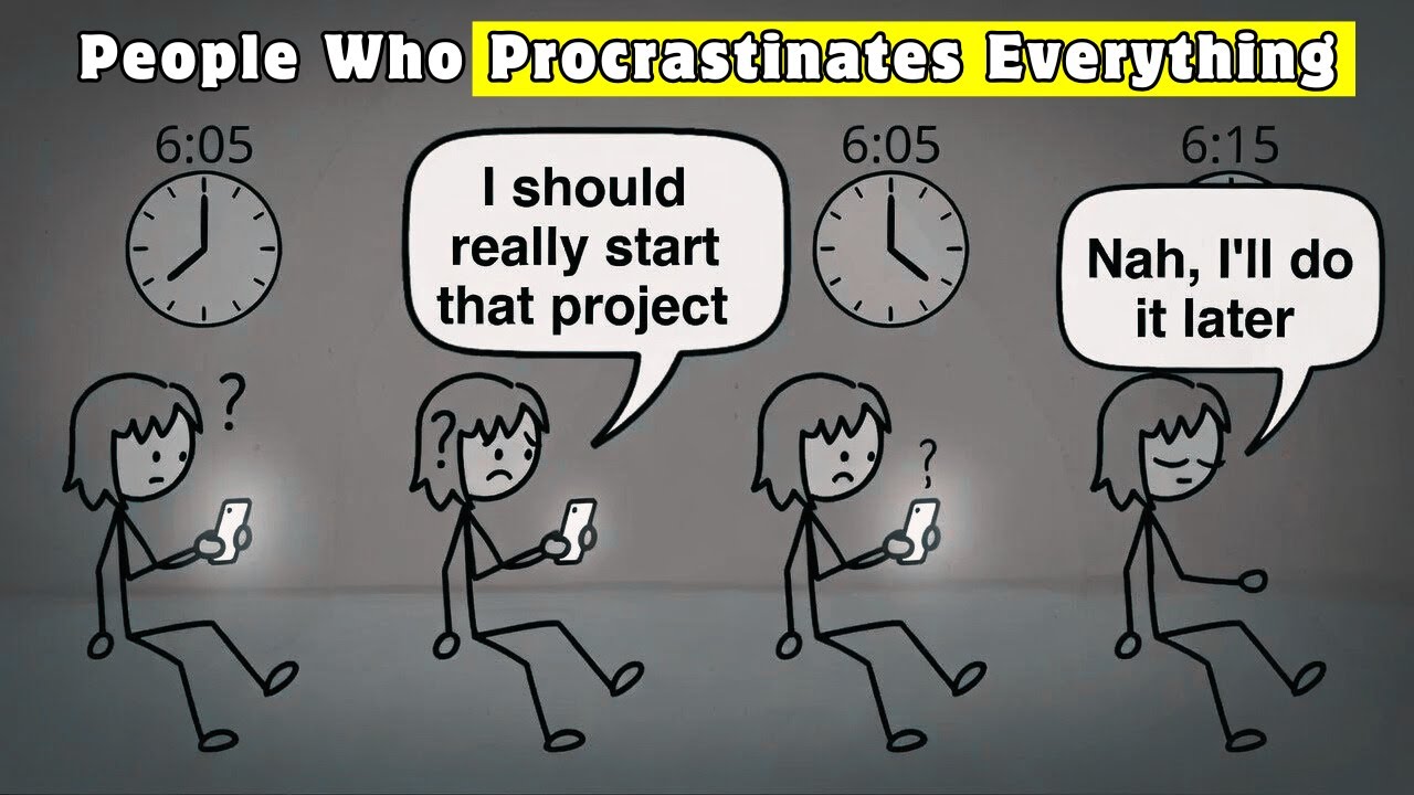 Psychology of a Person Who Procrastinates Everything
