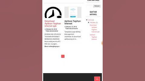 Aplikasi Tagihan Intenet Berbasis Android Part1