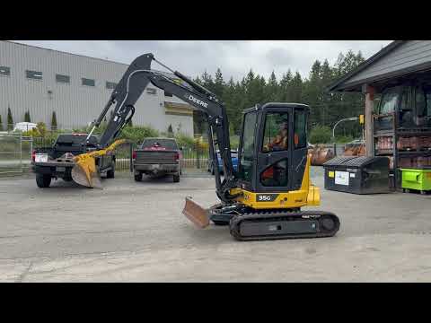 John Deere 35G Mini Excavator | VI Equipment Ltd.