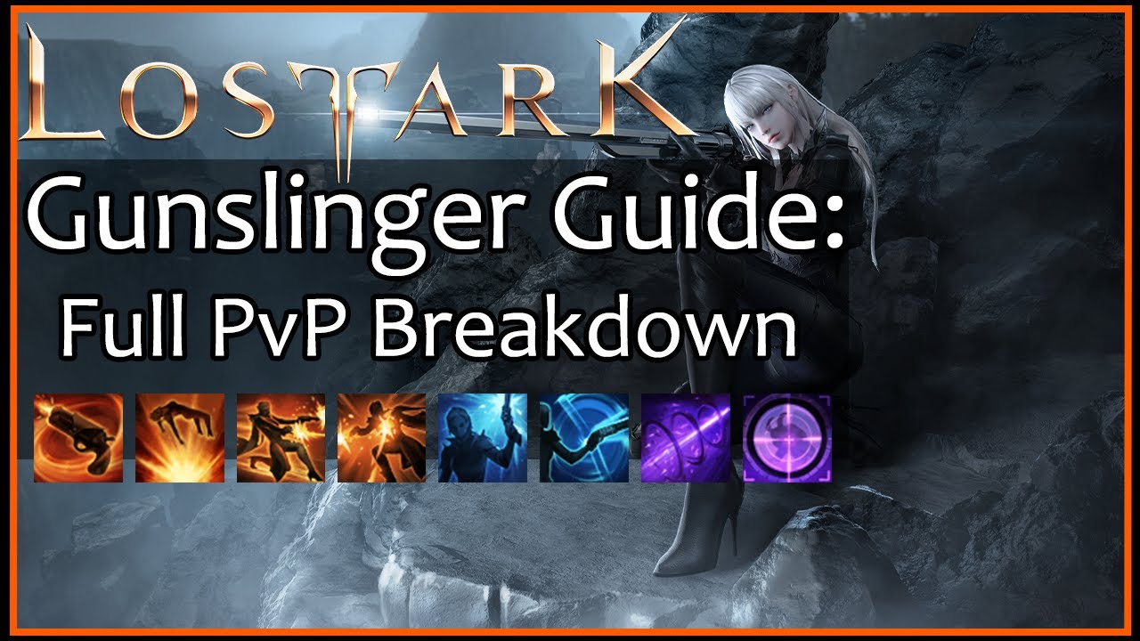 LOSTARK Gunslinger BUILD GUIDE! LV50 BEGINNER gunslinger raid Guide [lost  ark] 