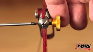 Knew Concepts saw blade clamp adjustment video