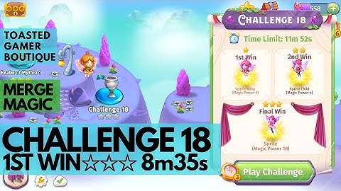 Merge Magic Challenge 18 • 8m35s On 1st Win ☆☆☆