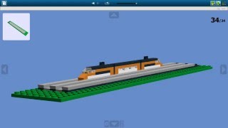 Как сделать микро поезд из Lego + Железная Дорога! How to make a micro train from Lego(Всем привет, в сегодняшнем видео я хочу вам показать как сделать мини корабль из лего. Детали которые нужны..., 2016-04-13T12:31:54.000Z)