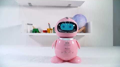 Trải Nghiệm Đồ Chơi Robot Học Tiếng Anh Robotek Kidbo K100P - Màu Hồng