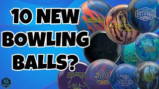 10 NEW BOWLING BALLS Hammer, Brunswick, and MORE!