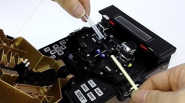 CatvScope optical fiber fusion splicerCSP-X4/5/6 Operation video