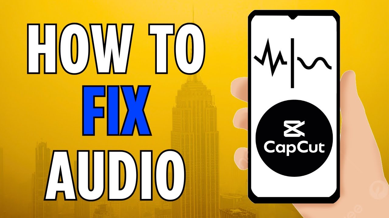How To FIX Audio & Remove Background Noise In CapCut App (2024) - YouTube