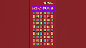 🔍 TEST Your Observation Skills With This FAST Number Game #short