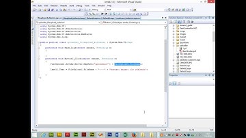 ASP.NET c# Visual Studio
