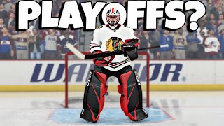 🔴LIVE - NHL 24 Goalie Be A Pro #37 | PLAYOFFS?