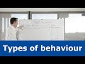 Types of behaviour