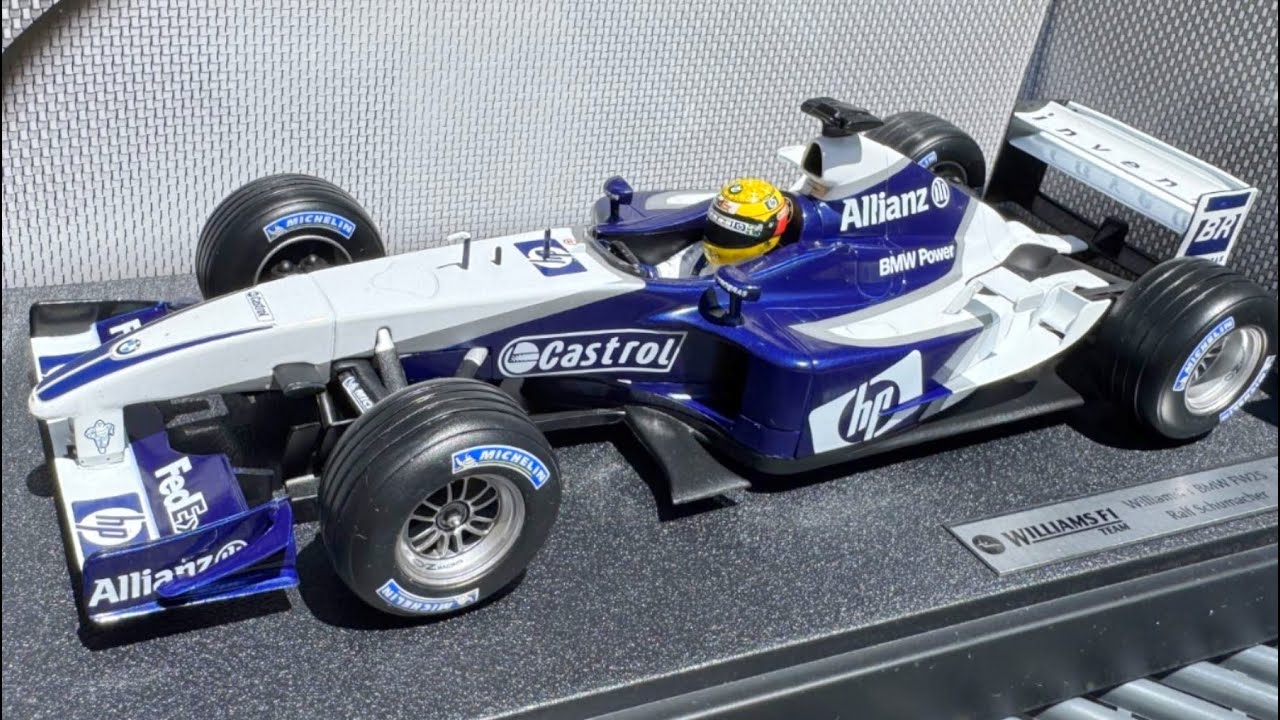 Hot Wheels Williams FW23 BMW #5 | Ralf Schumacher 1/18