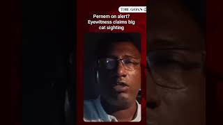 Pernem on alert? Eyewitness claims big cat sighting