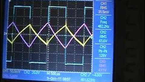 Delayed Lenz Effect in Transformer test 1