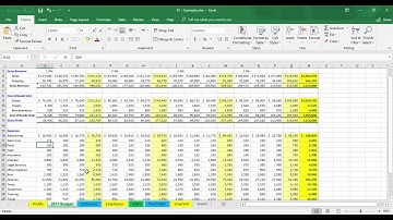 إكسل  5 - شريط الحالة Status bar