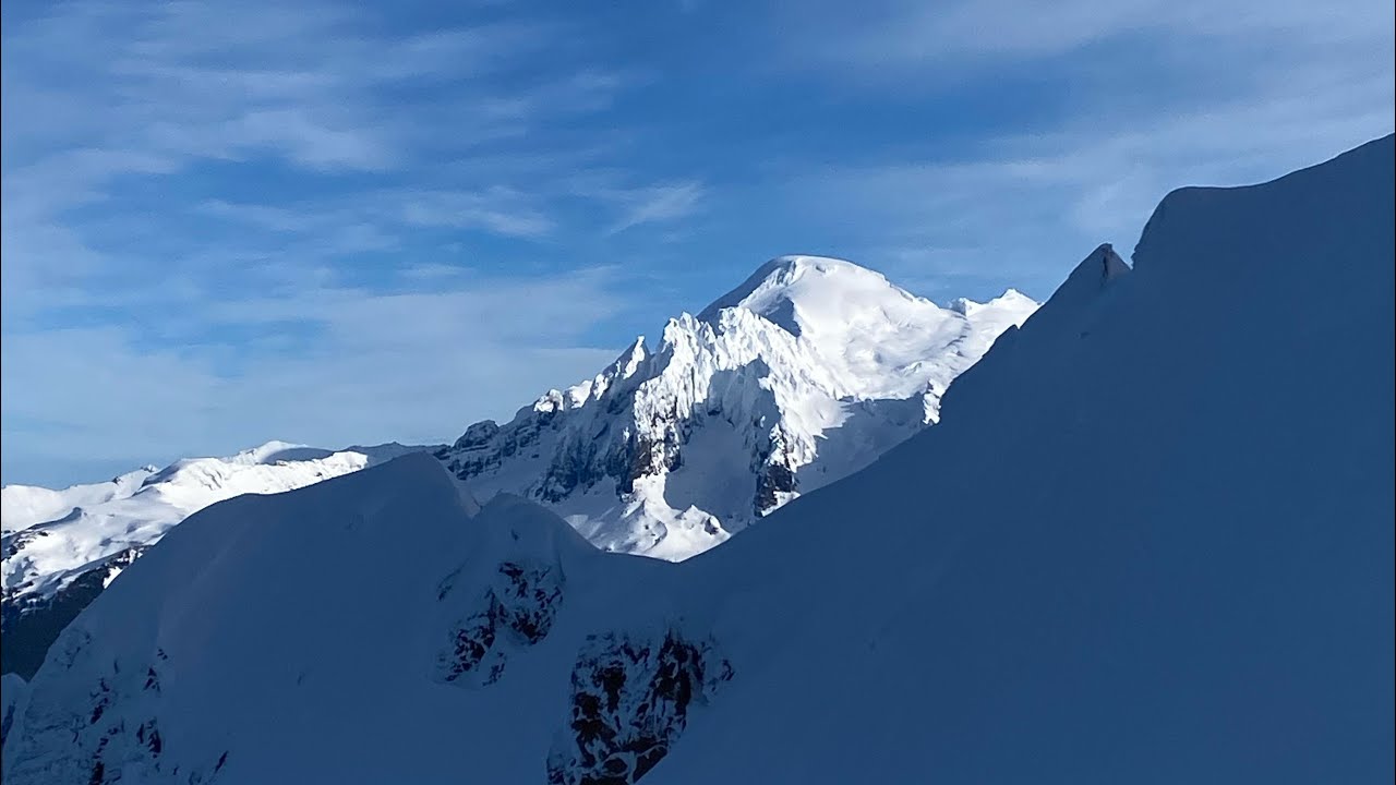 Splitboarding the NW face of the North Sister, in the North Cascades 12/31/25 