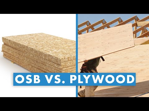 Video: Vilket är Bättre - Plywood Eller OSB? Vad är Starkare Och Miljövänligare, Skadligare Och Säkrare? Hur Skiljer De Sig åt Och Vad är Billigare Att Välja På Golv Och Tak?