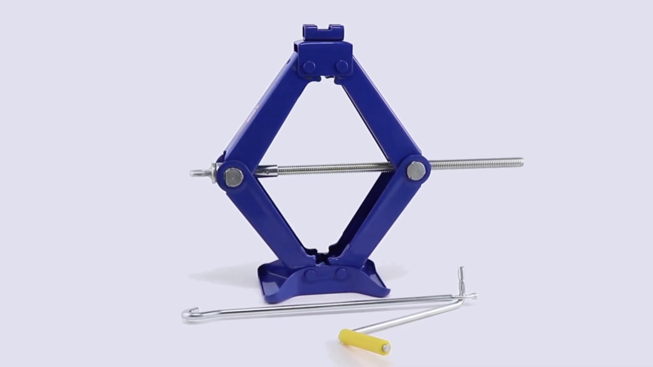 Cric Losange 2 Tonnes SIXTOL SX Avec Cliquet - Compact Pour Changement Pneus Et Urgences