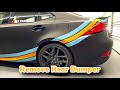 How To Remove 2014-2021 Lexus IS Rear Bumper