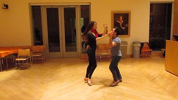 Salsa On2 Intermediate Turn Pattern by Sergio and Sheena #14