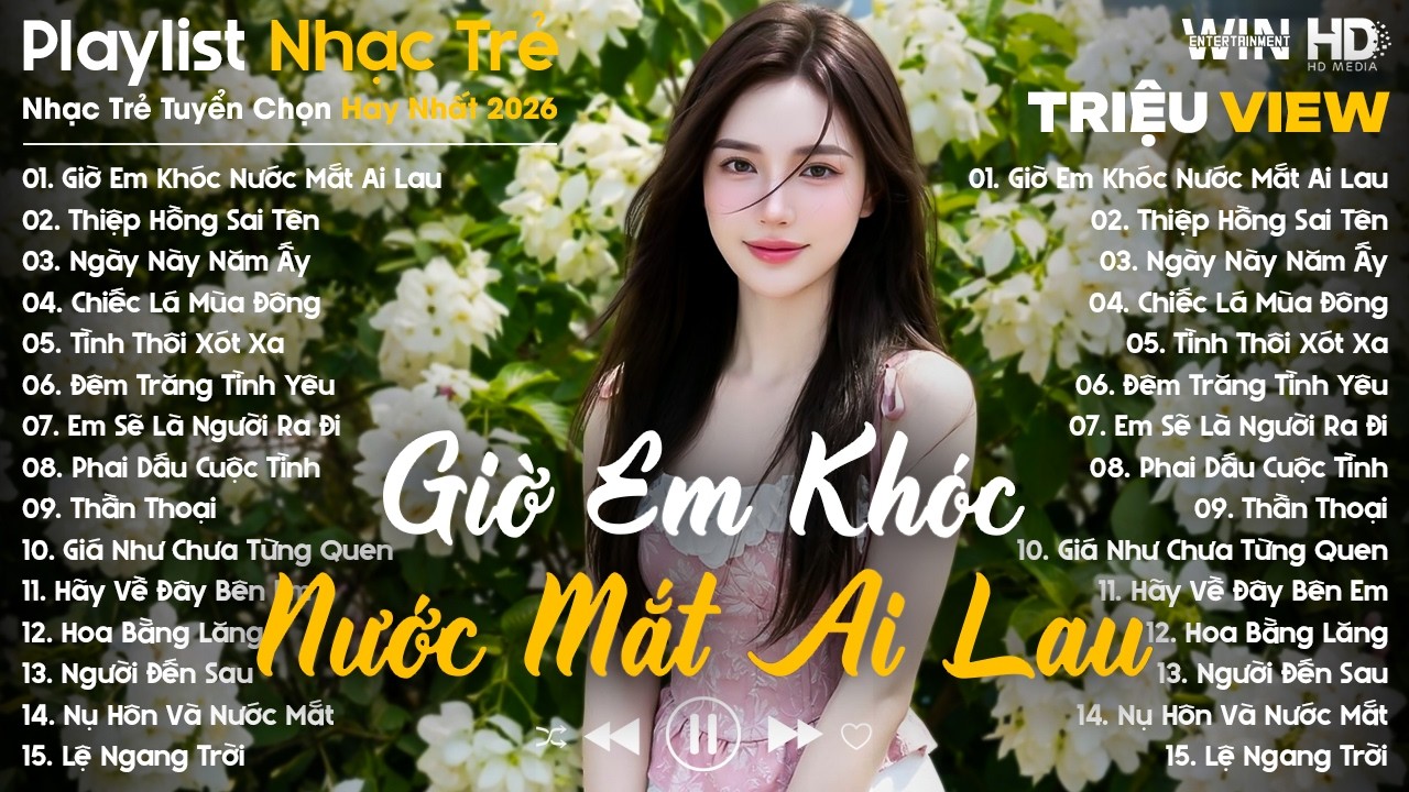 Giờ Em Khóc Nước Mắt Ai Lau, Thiệp Hồng Sai Tên... - Nhạc Trẻ Ballad Tâm Trạng Hot TikTok TRIỆU VIEW