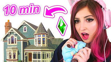 10 Minute Build Challenge...i do not recommend (Sims 4)