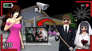 Rina Tamaki Horror Zombie🧟♂️ Story😨 Sakura SchoolSimulator Taiga Yuki Police Officer👮 #viralvideo