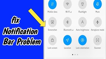 Android Swipe Down Menu Not Working Problem Solved | Swipe Down Not Work | Fix Notification Panels