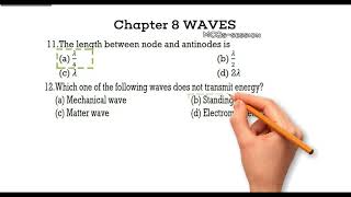 Chapter 8 |  WAVES | MCQs | Balochistan text book | 11th class | F.sc